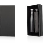 kit corporativo premium paraguas y botella térmica regalo empresarial