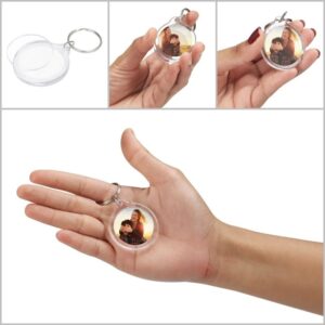 Llavero foto acrilico redondo LL-06