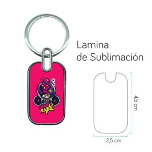 Lamina para Sublimar Lisboa ML-274 (NO INCLUYE LLAVERO)