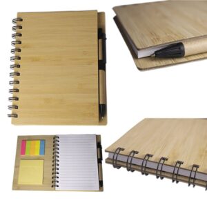 Libreta Bambu Banderitas Indiana BA20