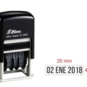 Sello Fechador Shiny S 300 4 mm