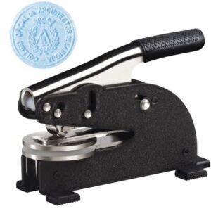 Sello Seco Escritorio Redondo Shiny ED-6 41 x 41mm