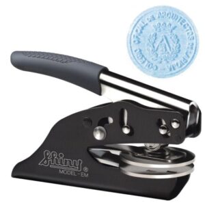 Sello Seco Manual Redondo Shiny EM-5 41 x 41mm