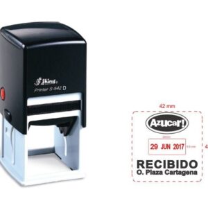 Sello Fechador Shiny S 542D 42 x 42 mm