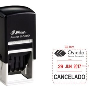Sello Fechador Shiny S 530D 32 x 32 mm