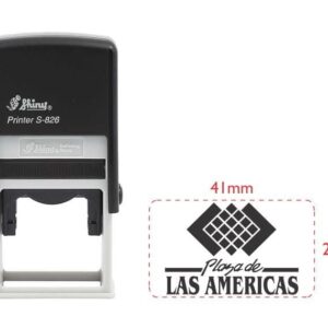 Sello Shiny S 826 41 x 24 mm