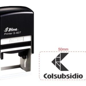 Sello Shiny S 827 50 x 30 mm