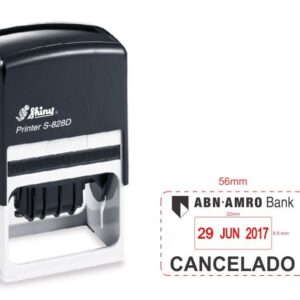 Sello Fechador Shiny S 828D 33 x 56 mm