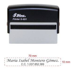 Sello Shiny S 831 70 x 10 mm