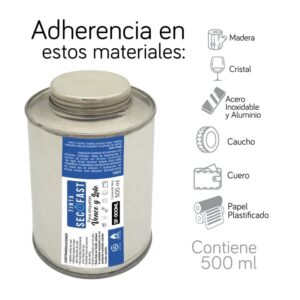 Tinta Indeleble para polietileno Seco Fast 500ml