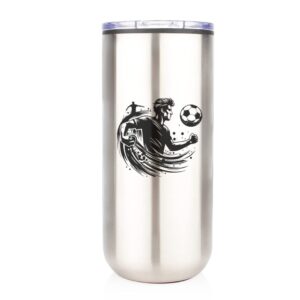 Vaso en Acero Dodger 500 ml / 17 Oz